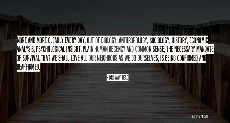Love Insight Quotes By Ordway Tead Love Insight Quotes By Ordway Tead