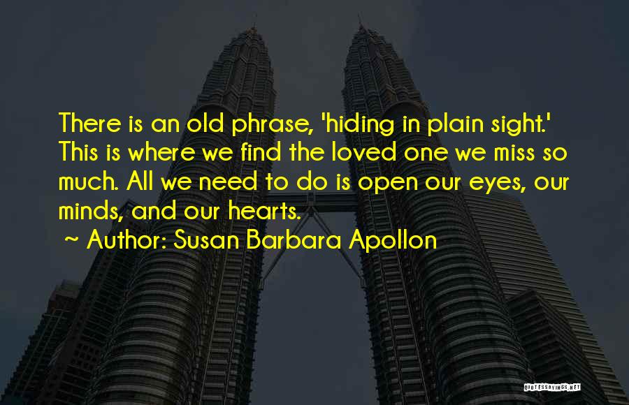 Love Insights Quotes By Susan Barbara Apollon