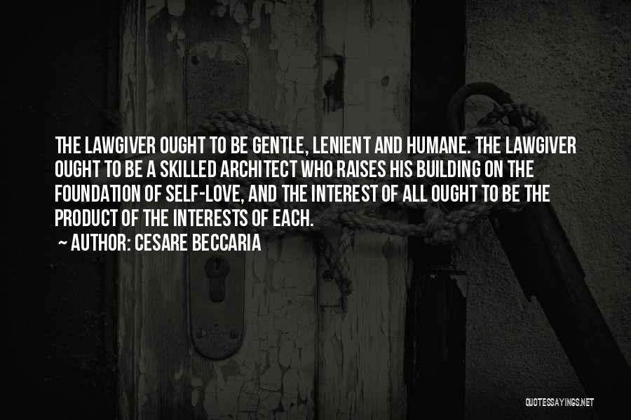 Love Interests Quotes By Cesare Beccaria