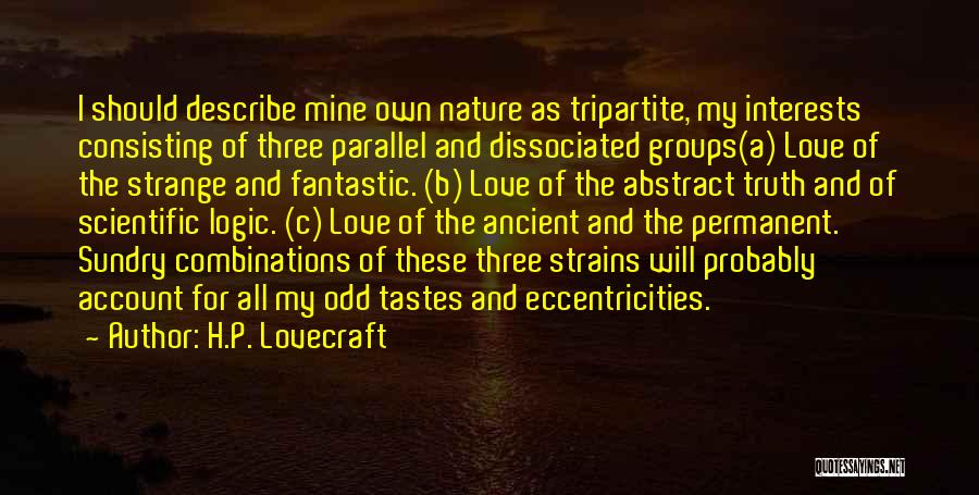 Love Interests Quotes By H.P. Lovecraft
