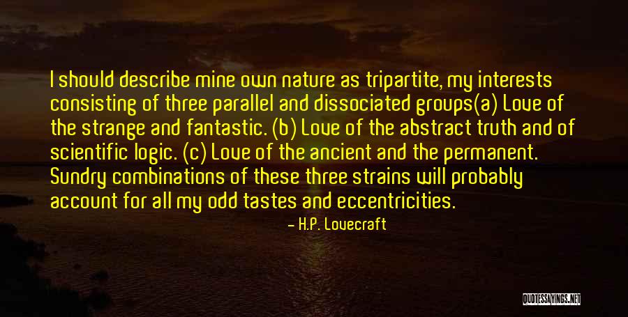 Love Interests Quotes By H.P. Lovecraft