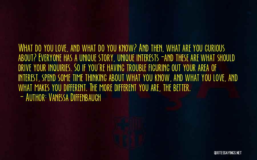 Love Interests Quotes By Vanessa Diffenbaugh