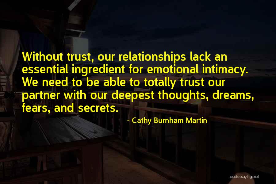 Love Intimacy And Relationship Quotes By Cathy Burnham Martin Love Intimacy And Relationship Quotes By Cathy Burnham Martin