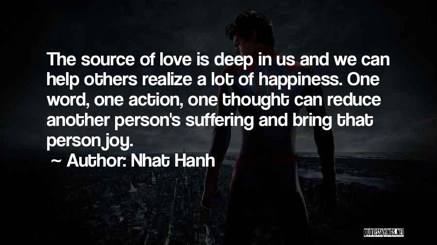 Love Is A Action Word Quotes By Nhat Hanh