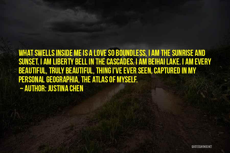 Love Is A Beautiful Thing Quotes By Justina Chen