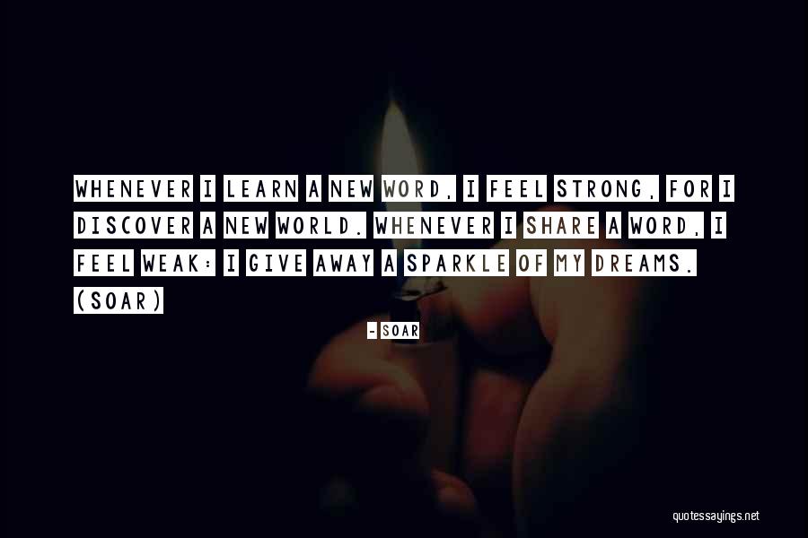 Love Is A Strong Word Quotes By Soar Love Is A Strong Word Quotes By Soar