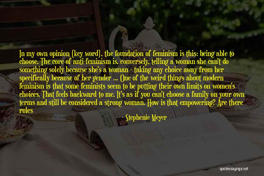 Love Is A Strong Word Quotes By Stephenie Meyer