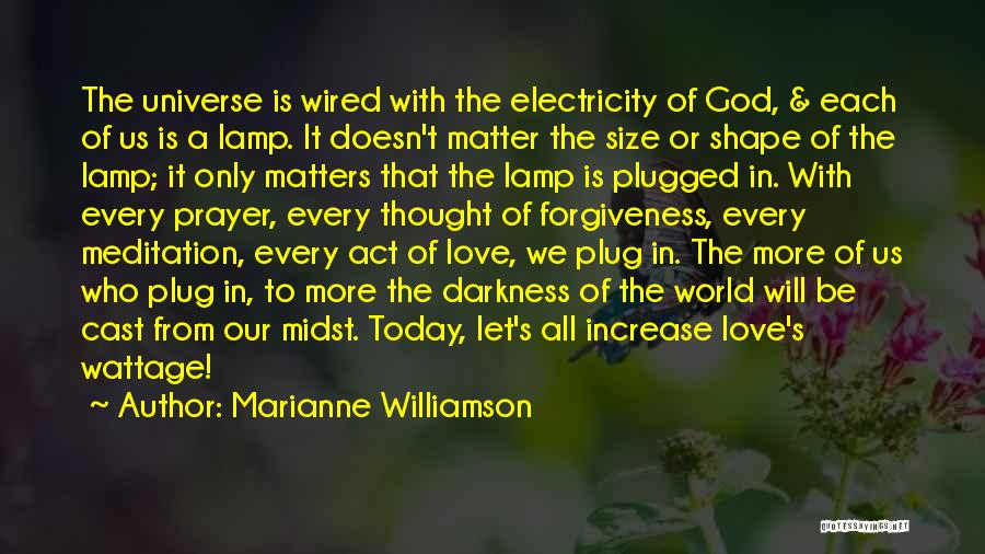 Love Is All That Matters Quotes By Marianne Williamson