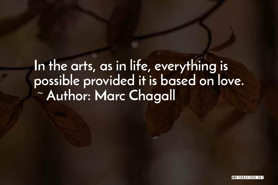 Love Is Based On Quotes By Marc Chagall