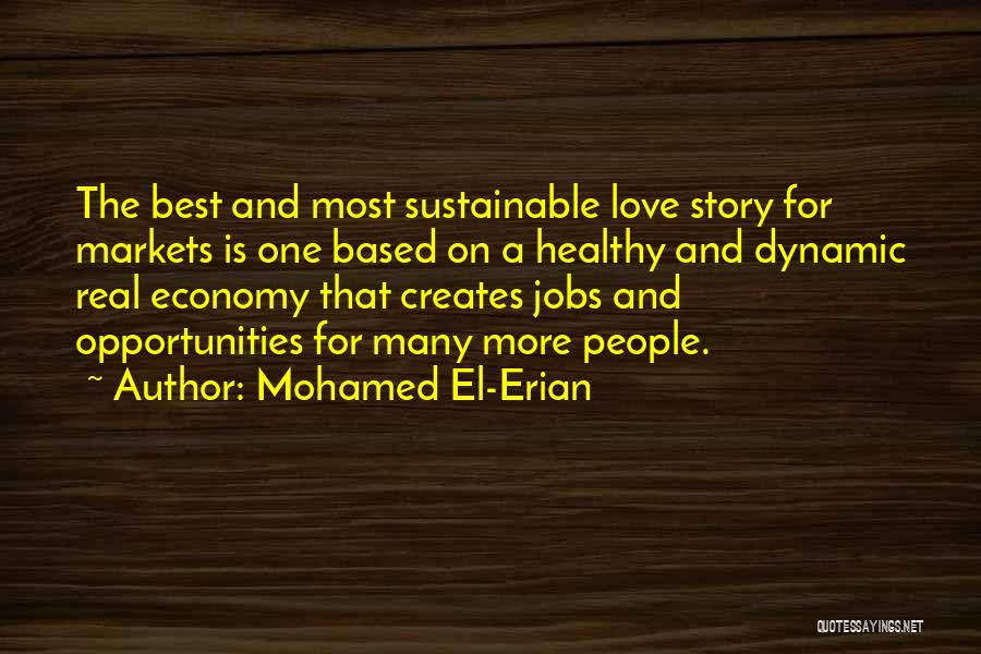 Love Is Based On Quotes By Mohamed El-Erian
