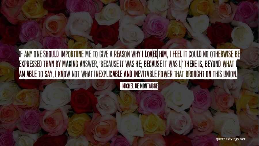 Love Is Beyond Quotes By Michel De Montaigne Love Is Beyond Quotes By Michel De Montaigne
