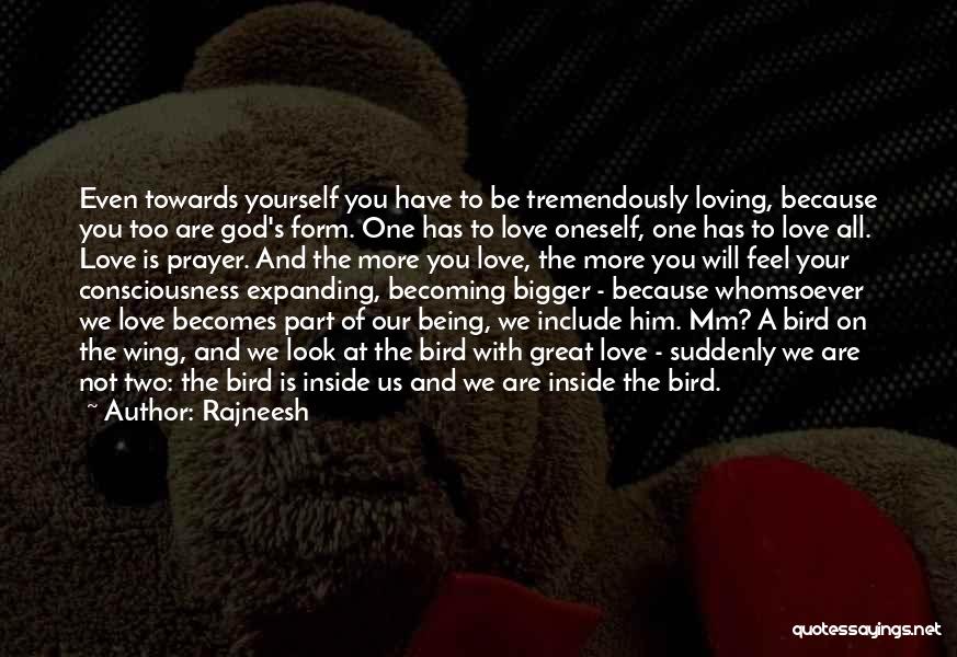 Love Is Bigger Quotes By Rajneesh