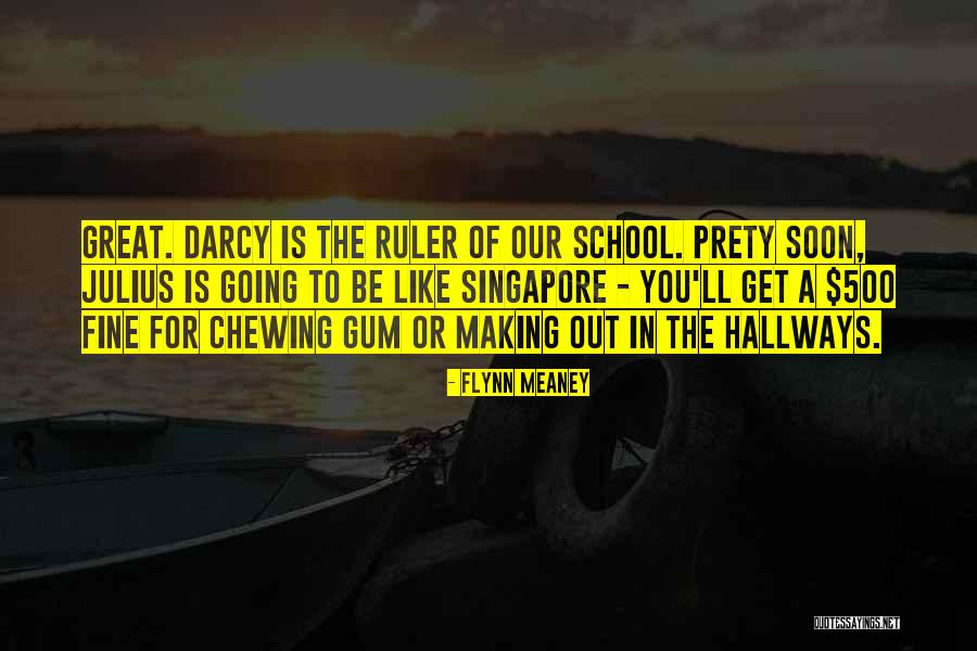 Love Is Chewing Gum Quotes By Flynn Meaney Love Is Chewing Gum Quotes By Flynn Meaney