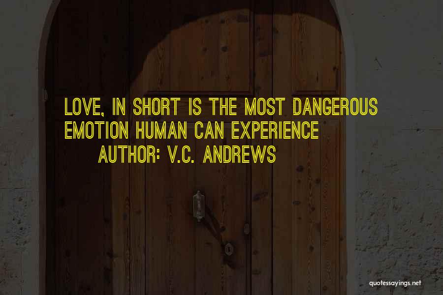 Love Is Dangerous Quotes By V.C. Andrews