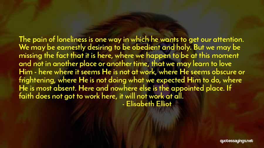 Love Is Frightening Quotes By Elisabeth Elliot