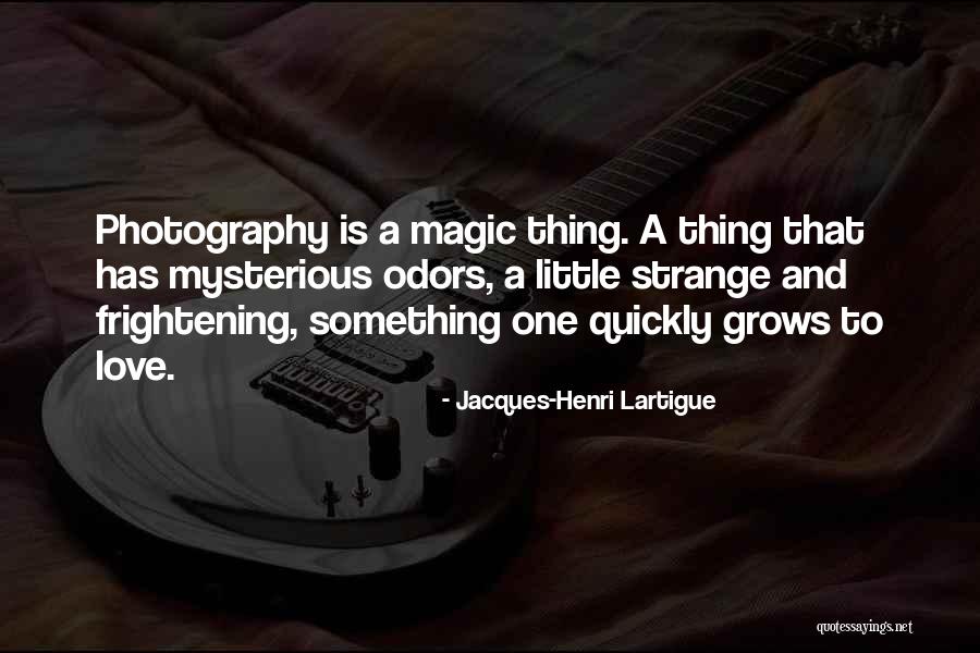 Love Is Frightening Quotes By Jacques-Henri Lartigue