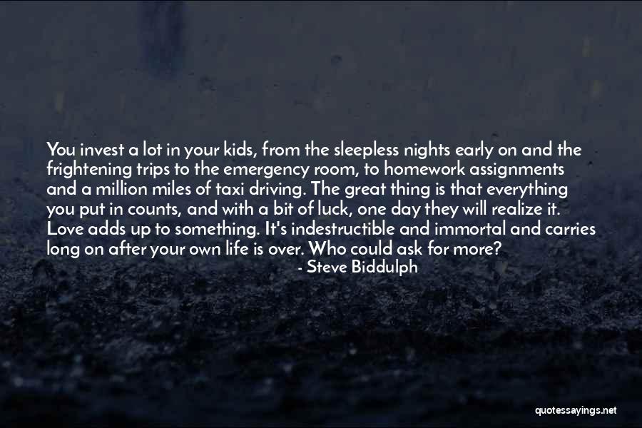 Love Is Frightening Quotes By Steve Biddulph