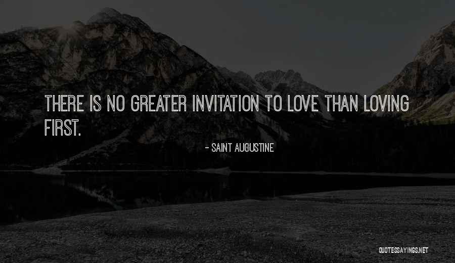 Love Is Greater Than Quotes By Saint Augustine