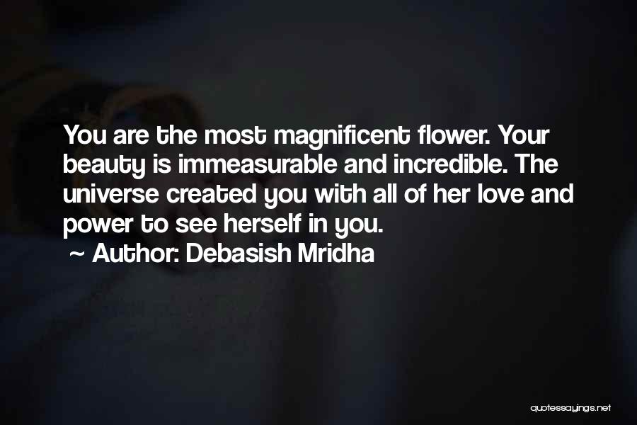 Love Is Immeasurable Quotes By Debasish Mridha