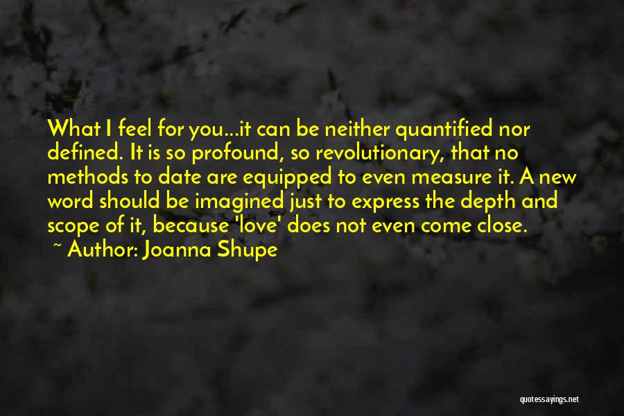 Love Is Just A Word Quotes By Joanna Shupe