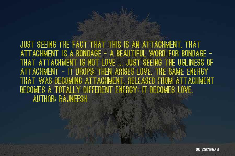 Love Is Just A Word Quotes By Rajneesh