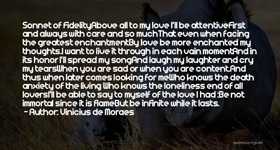 Love Is Laughter Quotes By Vinicius De Moraes Love Is Laughter Quotes By Vinicius De Moraes