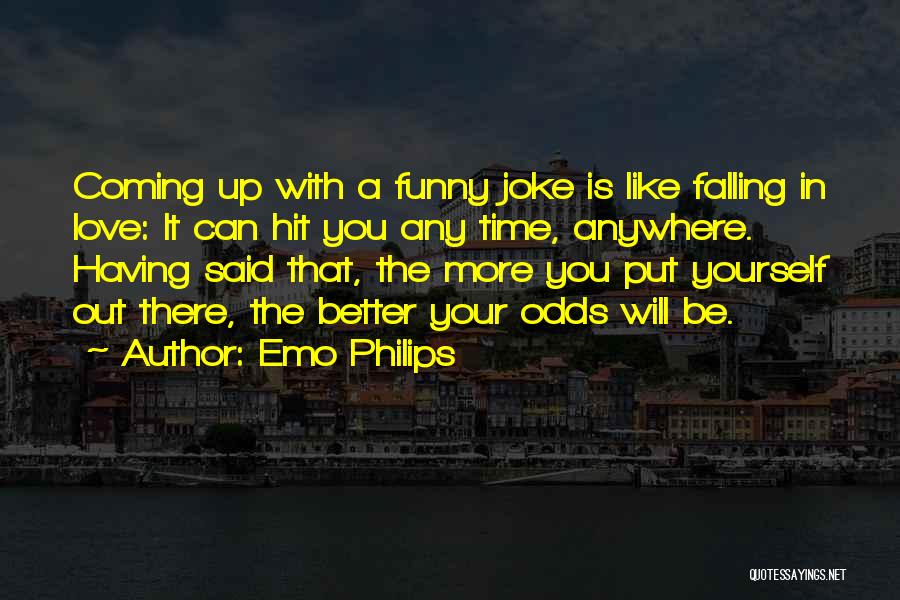Love Is Like A Funny Quotes By Emo Philips