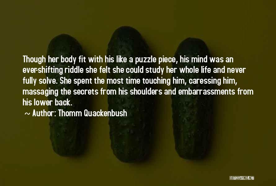 Love Is Like A Puzzle Quotes By Thomm Quackenbush