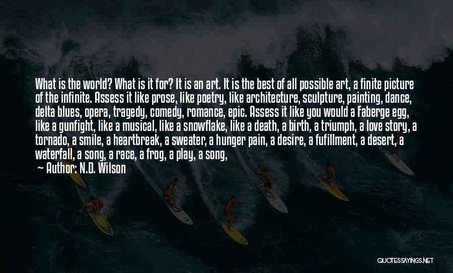 Love Is Like A Song Quotes By N.D. Wilson