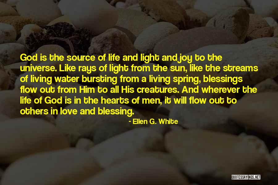 Love Is Like Water Quotes By Ellen G. White Love Is Like Water Quotes By Ellen G. White