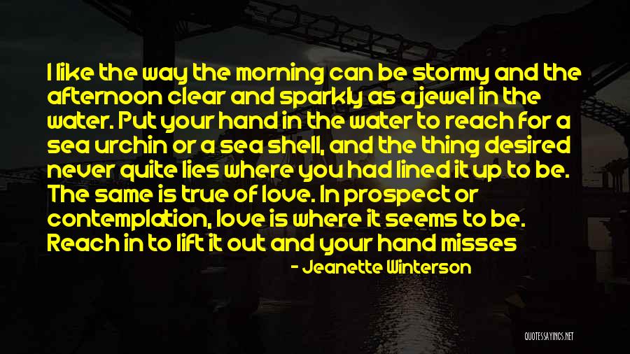 Love Is Like Water Quotes By Jeanette Winterson