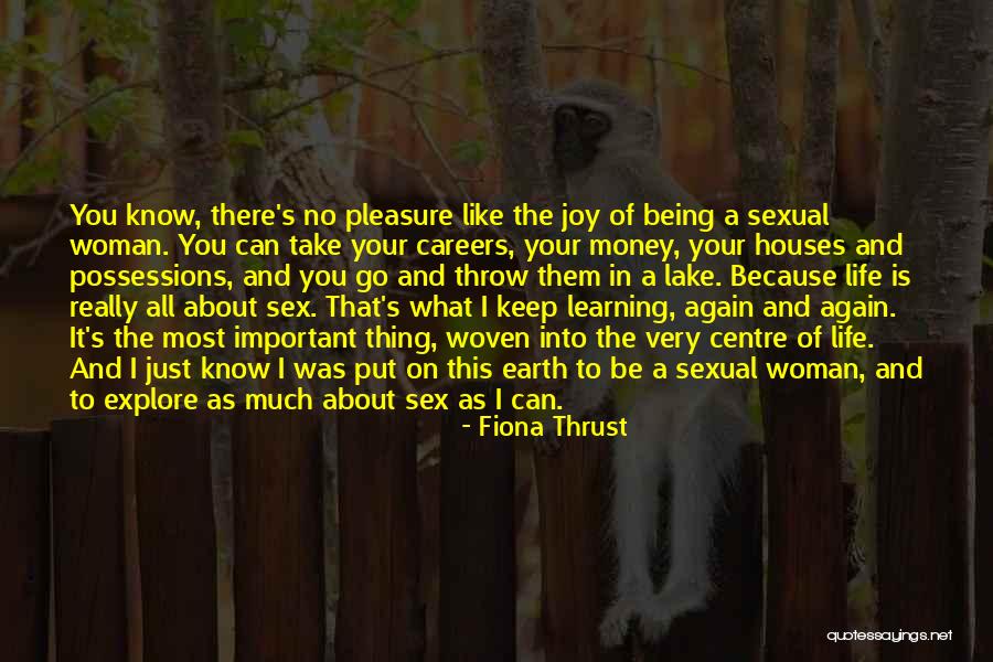 Love Is More Important Than Money Quotes By Fiona Thrust Love Is More Important Than Money Quotes By Fiona Thrust