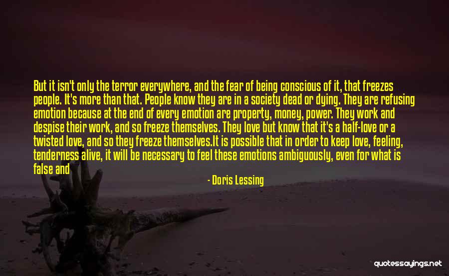 Love Is Necessary In Life Quotes By Doris Lessing