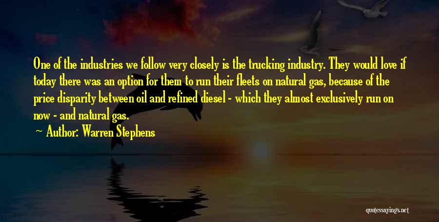 Love Is Not An Option Quotes By Warren Stephens