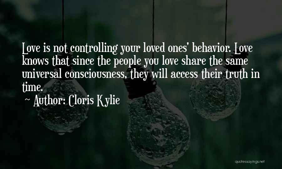 Love Is Not Controlling Quotes By Cloris Kylie