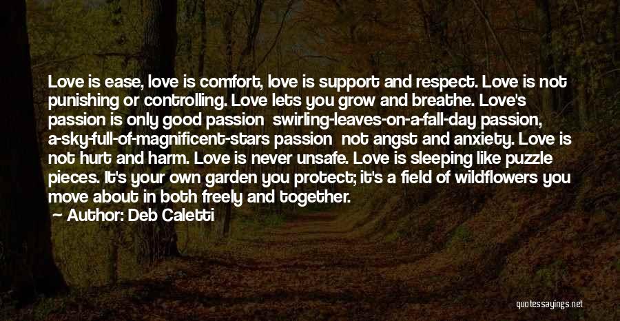 Love Is Not Controlling Quotes By Deb Caletti