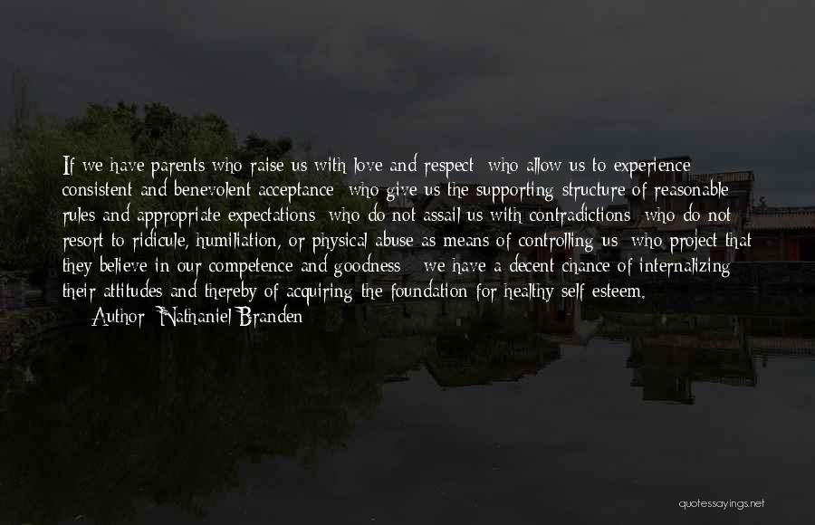 Love Is Not Controlling Quotes By Nathaniel Branden