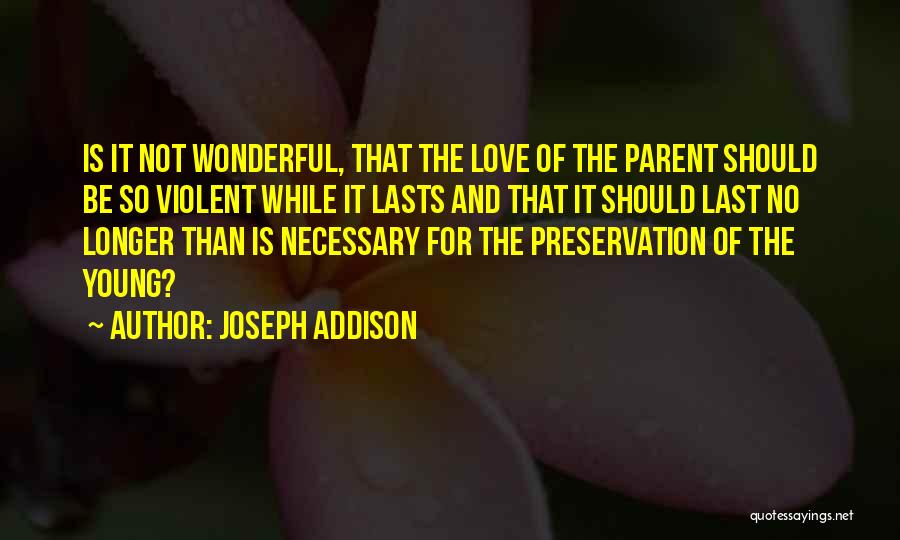Love Is Not Necessary Quotes By Joseph Addison