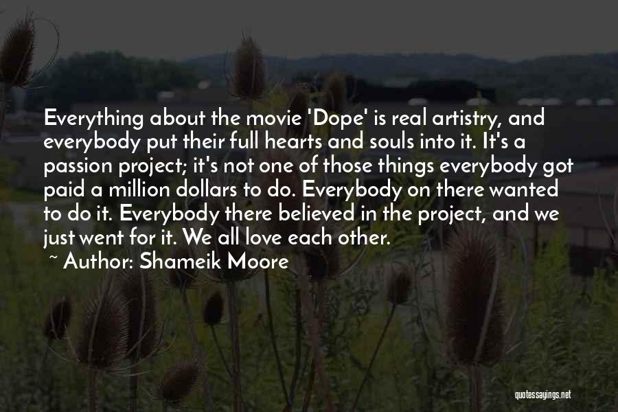 Love Is Not Real Quotes By Shameik Moore