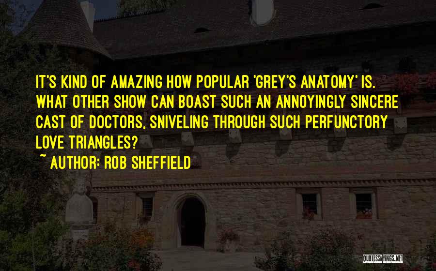 Love Is Not Show Off Quotes By Rob Sheffield