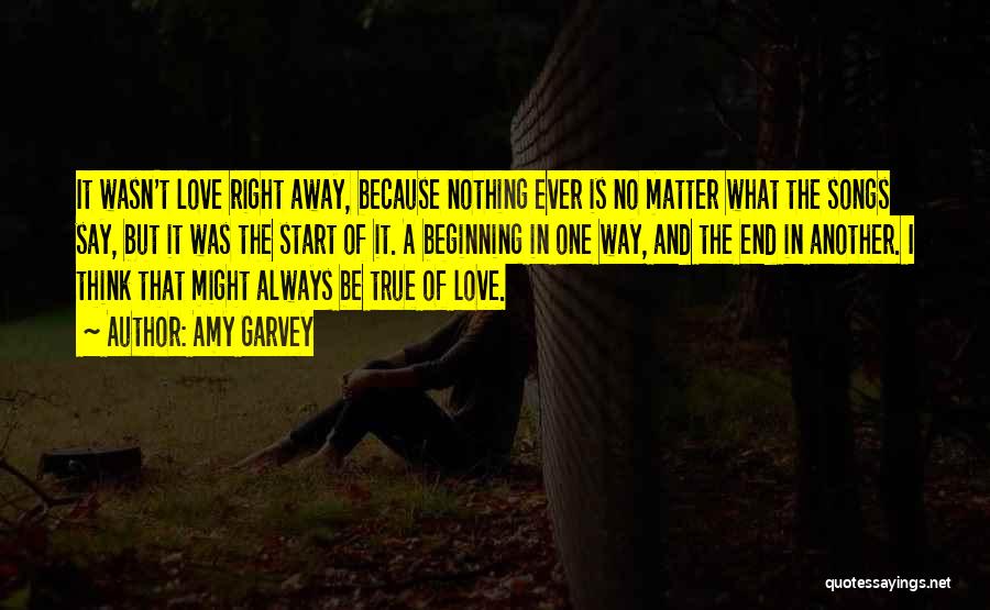 Love Is Nothing But Quotes By Amy Garvey