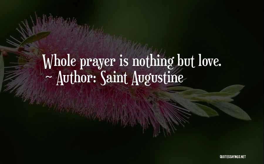 Love Is Nothing But Quotes By Saint Augustine