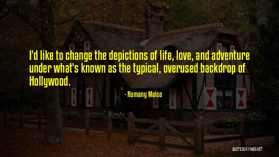 Love Is Overused Quotes By Romany Malco