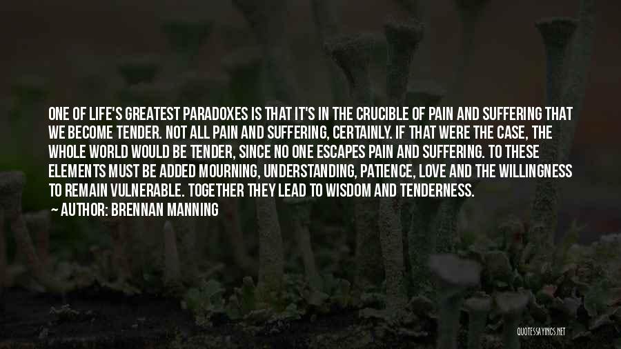 Love Is Pain Quotes By Brennan Manning