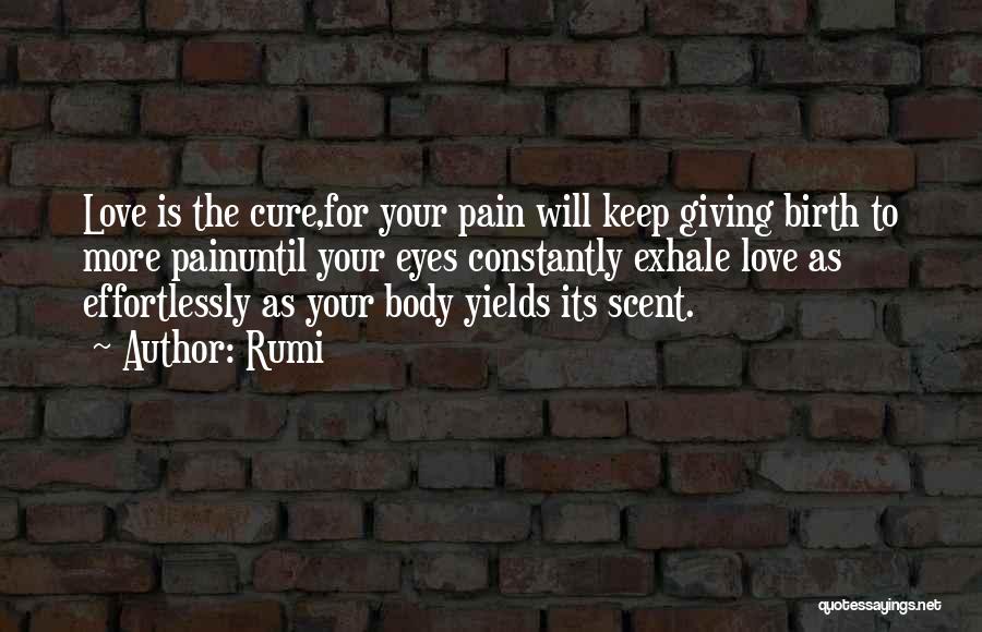 Love Is Pain Quotes By Rumi