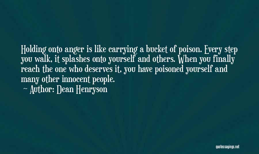 Love Is Poison Quotes By Dean Henryson