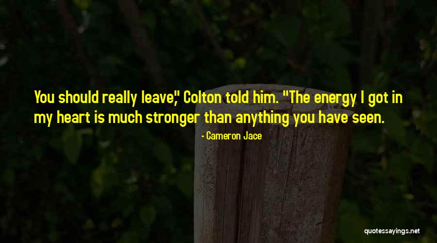 Love Is Stronger Than Quotes By Cameron Jace Love Is Stronger Than Quotes By Cameron Jace