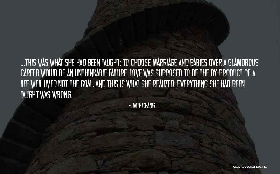 Love Is Supposed To Be Quotes By Jade Chang Love Is Supposed To Be Quotes By Jade Chang
