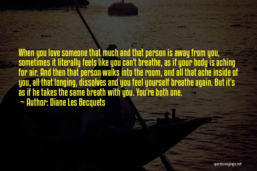 Love Is The Air Quotes By Diane Les Becquets