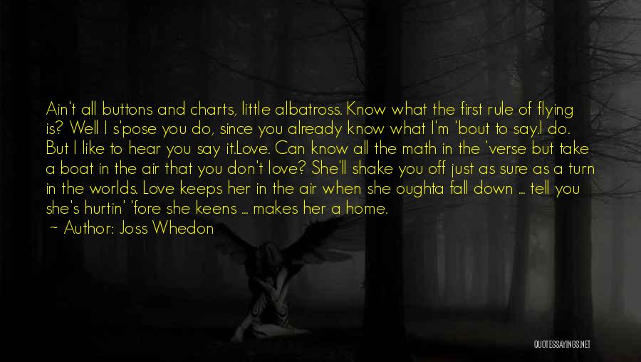 Love Is The Air Quotes By Joss Whedon